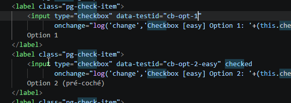 Test Explorer montrant la classe PlaygroundWatchdog avec quatorze vérifications en vert et la vérification Checkbox Easy en rouge